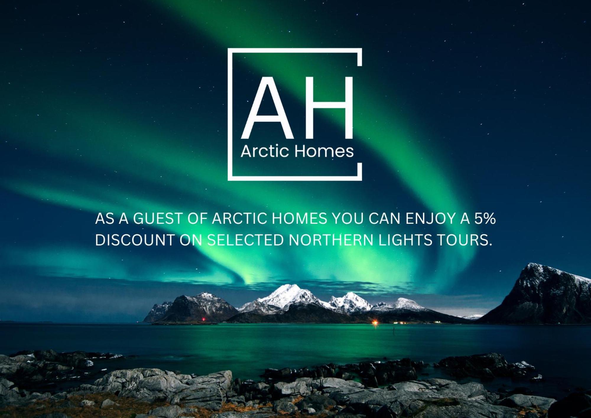 Arctic Homes - Red Polar House Tromsø Exteriör bild